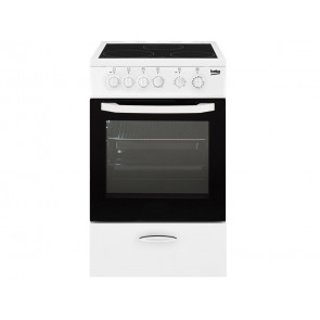 COCINA BEKO 3 ZONAS DE COCCION ENCIMERA VITROCERAMICA Y HORNO CONVENCIONAL CSS 48100 GW