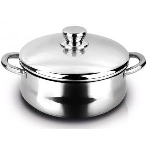 CACEROLA SILVERINOX + TAPA ACERO INOXIDABLE 18/10 24CM 78601 FAGOR