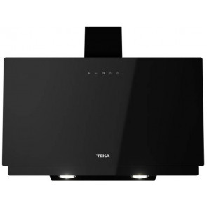 CAMPANA TEKA DECORATIVA VERTICAL 60CM CRISTAL NEGRO LED DVN-64030 TTC