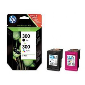 PACK TINTA NEGRA + TRICOLOR N° 300 (CN637EE) HP