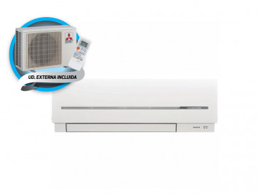 AIRE ACONDICIONADO INVERTER MONO SPLIT 1X1 MSZ-SF25VE-E1 MITSUBISHI