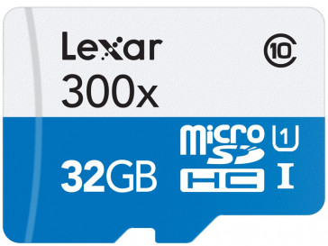 MICRO SDHC 32GB CLASE 10 + ADAPTADOR LSDMI32GBBEU300A LEXAR