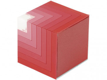 ALTAVOZ BLUETOOTH ROLLER CUBE ROJO NGS