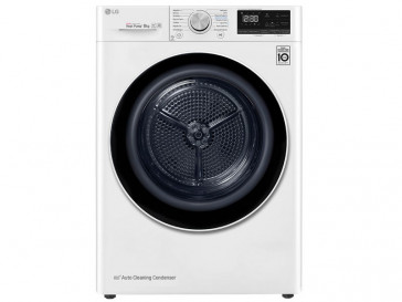 SECADORA LG DE CONDENSACION CON BOMBA DE CALOR 8KG A+++ RC80V9AV4Q BLANCA
