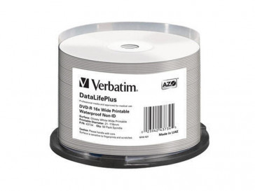 DVD-R 4.7 16X WIDE GLOSSY 43734 VERBATIM