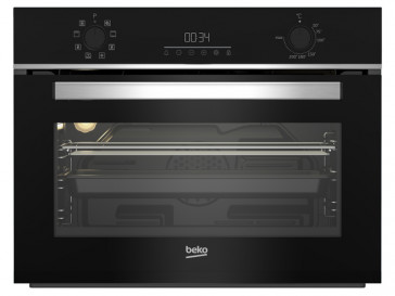 HORNO COMPACTO MULTIFUNCION CON VAPOR STEAMSHINE A BEKO BBCM13300X