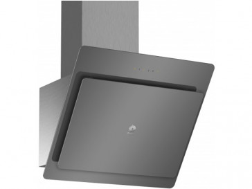 CAMPANA BALAY DECORATIVA PARED 60CM CRISTAL GRIS ANTRACITA LED 3BC567GG