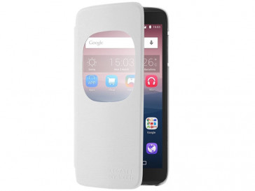 FUNDA FLIP COVER WINDOW IDOL 3 (5.5) BLANCO ALCATEL