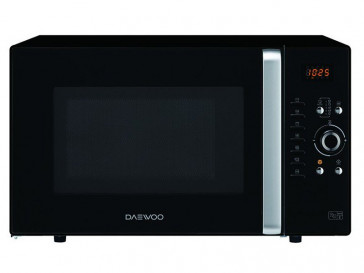 MICROONDAS LIBRE INSTAQLACION DAEWOO 28L 900W NEGRO CON GRILL KOC-9Q3T