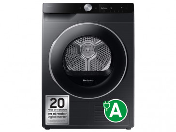 SECADORA SAMSUNG CON BOMBA DE CALOR 9KG A DV90DG6845LBU3