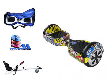 SCOOTER ELECTRICO IC-SP4KITH + SET PROTECCION L-LINK