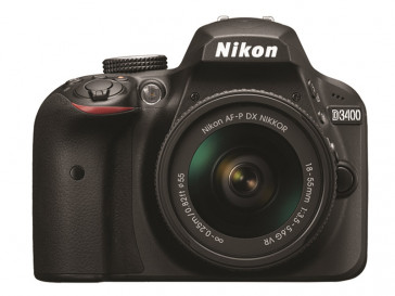 CAMARA REFLEX NIKON D3400 (B) + AF-P 18/55 VR