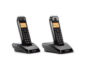 DECT SERIE S12 DUO NEGRO MOTOROLA