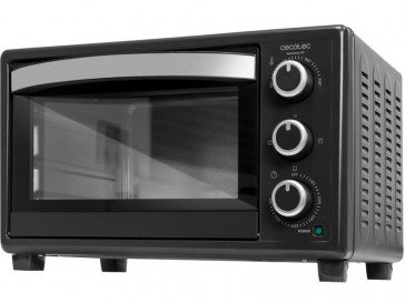 HORNO DE SOBREMESA LIBRE INSTALACION CECOTEC 23L 1500W NEGRO CON GRILL BAKE&TOAST 550 02203