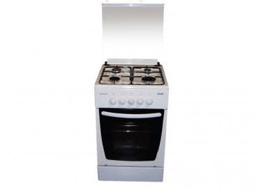 COCINA SVAN 4 QUEMADORES ENCIMERA Y HORNO A GAS BUTANO SVK5502GBB BLANCA