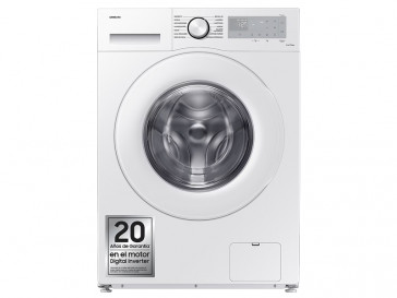 LAVADORA SAMSUNG ECOBUBBLE CARGA FRONTAL 8KG 1400rpm A WW80CGC04DTHEC