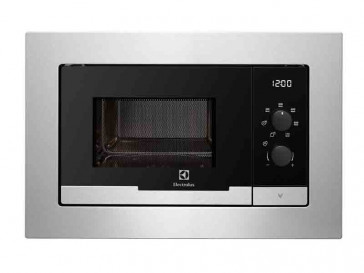 MICROONDAS INTEGRABLE ELECTROLUX 20L 800W INOX EMM20117OX