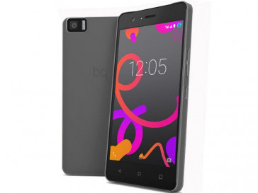 FUNDA ICE CANDY AQUARIS M5 GRIS BQ