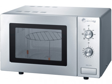 MICROONDAS LIBRE INSTALACION BALAY 17L 800W ACERO CON GRILL 3WGX2018