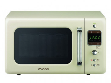 MICROONDAS LIBRE INSTALACION DAEWOO 20L 800W CREMA CON GRILL KOG-6LBC