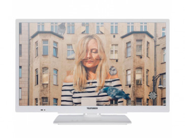 SMART TV LED HD 24" TELEFUNKEN 24ETH523W BLANCO