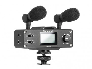CAMIXER MINI PREAMPLIFICADOR Y ADAPTADOR DE AUDIO SARAMONIC