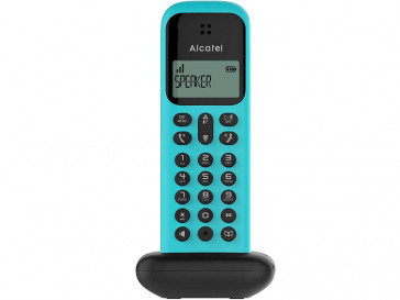 DECT D285 TURQUESA/NEGRO ALCATEL