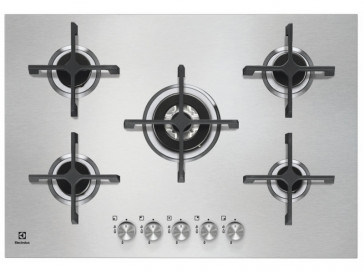 PLACA DE COCINA ELECTROLUX EGU7658NOX 75CM 5 QUEMADORES