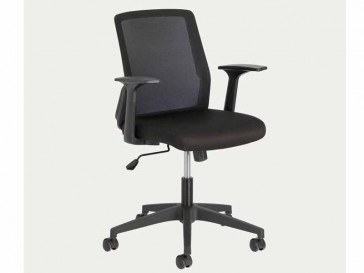 SILLA ESCRITORIO NASIA NEGRO CC51900J01 KAVEHOME