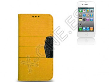 FUNDA ELITE COVER IPHONE 4S NARANJA 7905 X-ONE ACCESSORIES