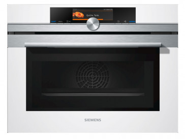 HORNO COMPACTO MULTIFUNCION PIROLITICO CON MICROONDAS SIEMENS CM678G4W1