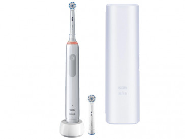 CEPILLO DENTAL ORAL-B PRO 3 3500 BLANCO + ESTUCHE BRAUN