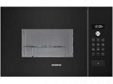 MICROONDAS INTEGRABLE SIEMENS 25L 900W NEGRO/INOX CON GRILL HF24G764