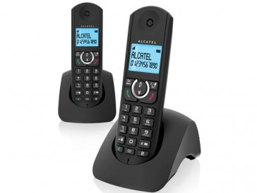 DECT F380S DUO NEGRO ALCATEL