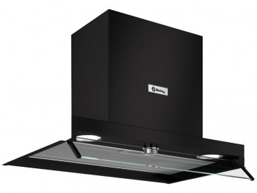 CAMPANA BALAY DECORATIVA INTEGRABLE 60CM CRISTAL NEGRO LED 3BD866MN