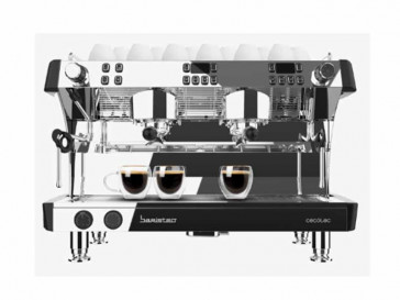 MAQUINA DE CAFÉ COMERCIAL DE DOBLE GRUPO 4200W BARISTA BARISTEO MATTINA 2X 100132 CECOTEC