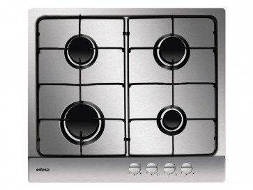 PLACA DE COCINA EDESA URBAN-I4GSXA GAS NATURAL 58CM 4 QUEMADORES