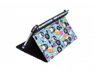 FUNDA UNIVERSAL 9-10.1" ESTAMPADA STRANGER THING SILVER SANZ