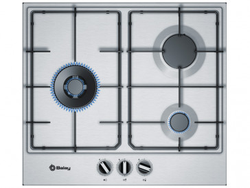 PLACA DE COCINA BALAY 3ETX663MB GAS BUTANO 60CM 3 QUEMADORES