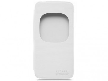 FUNDA FLIP COVER WINDOW IDOL 3 (4.7) BLANCO ALCATEL