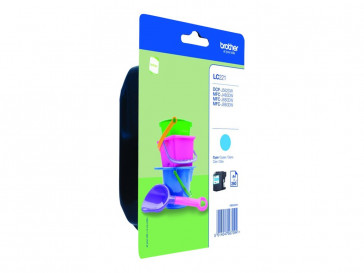 CARTUCHO TINTA CIAN LC221CBP BROTHER