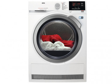 SECADORA AEG CON BOMBA DE CALOR 8KG A++ T7DBG841 BLANCA