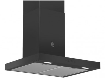 CAMPANA BALAY DECORATIVA PARED 60CM NEGRA LED 3BC066MN