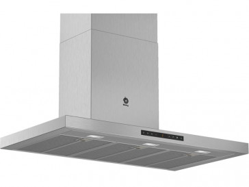 CAMPANA BALAY DECORATIVA PARED 90CM INOX LED 3BC998HX