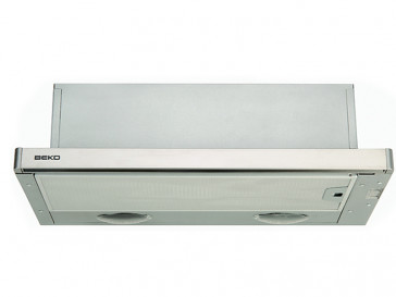 CAMPANA BEKO TELESCOPICA 60CM INOX HALOGENA CTB6407X