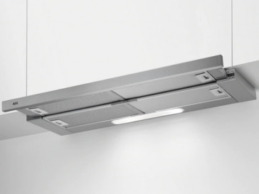 CAMPANA AEG EXTRAIBLE 90CM INOX LED DPB5950M