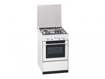 COCINA MEIRELES 3 QUEMADORES ENCIMERA Y HORNO A GAS BUTANO G 1530 DV W