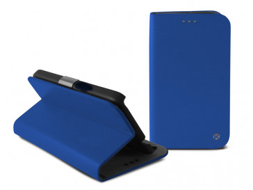 FUNDA FOLIO STANDING CON CIERRE MAGNETICO PARA HUAWEI G8 AZUL B0722FU20 KSIX