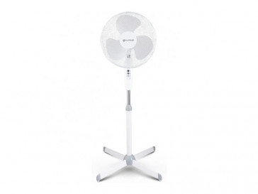 VENTILADOR DE PIE FAN-165X BLANCO 50W BASE EN CRUZ GRUNKEL