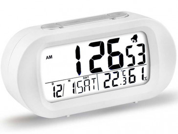 RELOJ DESPERTADOR CON TERMOMETRO RD-009-B ELBE